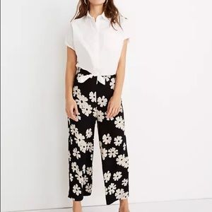 Madewell Pull-On Floral Pants